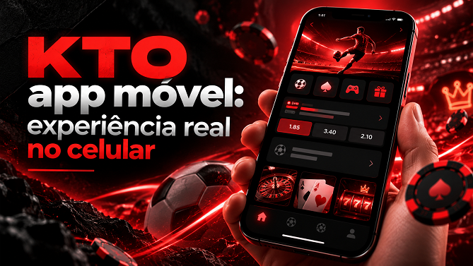 KTO app móvel experiência real no celular