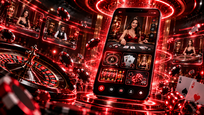 Cassino , jogos ao vivo e entretenimento móvel